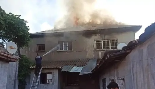 Osmaniye’de Yangın